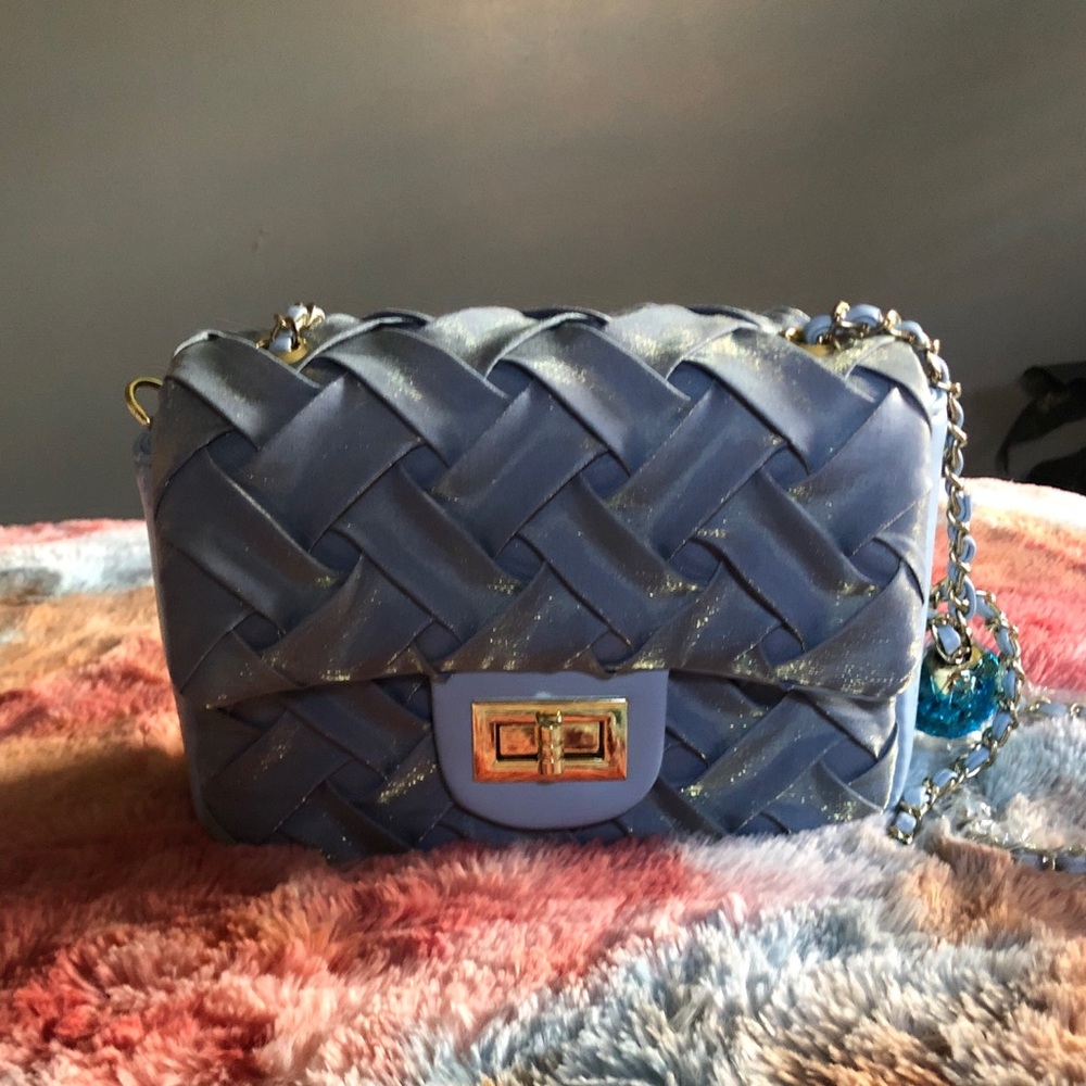 NEW - Mini Crossbody (lattice fabric)
